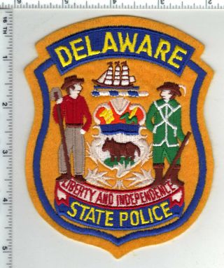 State Police (delaware) 4th Issue Shoulder Patch