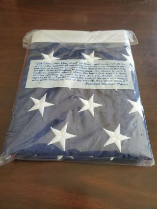 Commercial Grade Valley Forge American Flag 3 
