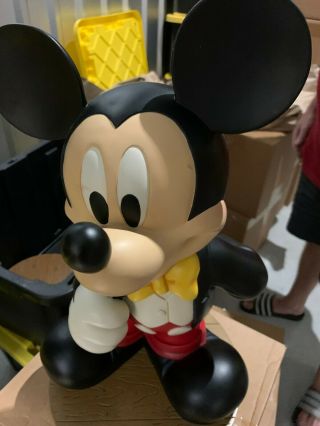 Disney - Large Mickey Mouse Statue Figure And Stand