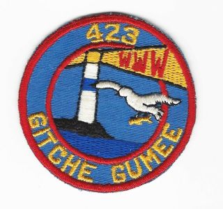 Boy Scout Oa 423 Gitche Gumee R2b Atlantic A.  C.  Nj