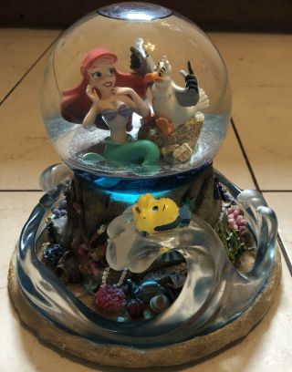 Disney The Little Mermaid Part Of Your World Musical Light Up Snowglobe Globe