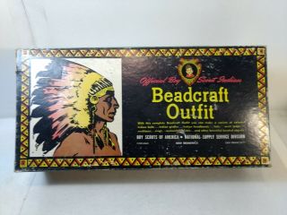 Official Boy Scout Indian Beadcraft Outfit T5438