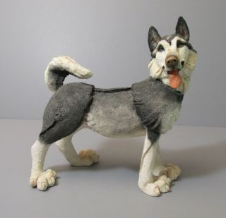 2002 Country Artists A Breed Apart " Siberian Husky " Dog Figure 70027