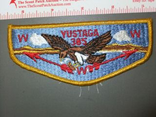 Boy Scout Oa 385 Yustaga Flap 0304jj