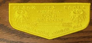 Boy Scout Black Eagle Lodge 482 Social Distancing Oa Flap Transatlantic Council