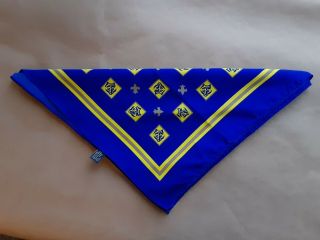 Boy Scouts Of America Scarf B.  S.  A.  Neckerchief Handkerchief By Oscar De La Renta
