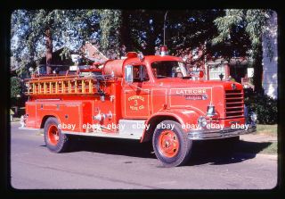 Latrobe Pa 1954 Fwd Pumper Fire Apparatus Slide