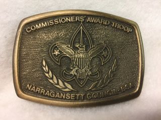 (b27) Boy Scouts - Narragansett Council - Commissioner 