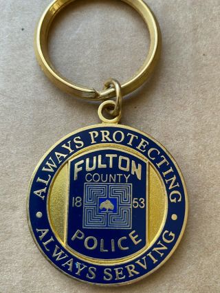 Filton Country Police Department Keychain