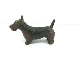 Vintage Cast Metal Scottish Terrier Figurine C.  1930 