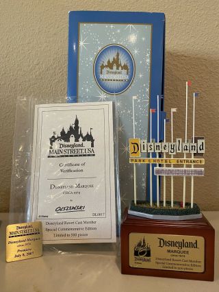 Olszewski Disneyland Marquee Annual Passholder Edition Le 1000