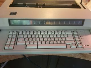 Vintage ' 87 IBM Wheelwriter 5 Electronic Typewriter 674X 6747 Made in USA 2