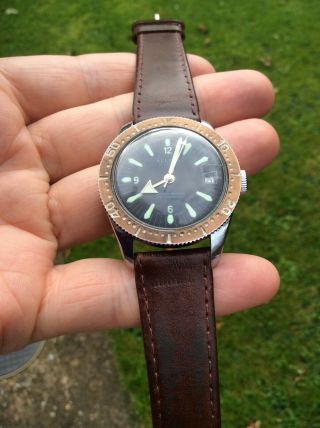 Vintage 60’s Diver watch Allura 2