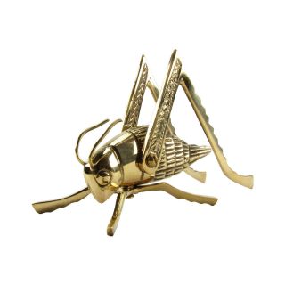 Brass Lucky Cricket Rustic Fireplace Hearth/mantle House&home Crickets Decor