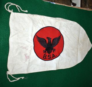 Vintage Boy Scout Patrol Flag - Eagle