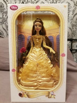 Disney Store Limited Edition Belle Doll Beauty And The Beast 17 " Nib 1:5000