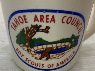 Boy Scouts Coffee Mug Vintage Bsa Tahoe Area Council