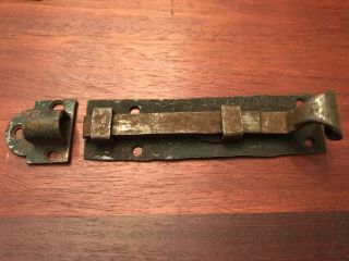 Vintage Hand Forged Iron 4” Gate Latch