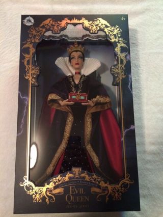Disney Store - Evil Queen Limited Edition Doll 17 " - - Snow White - Nrfb