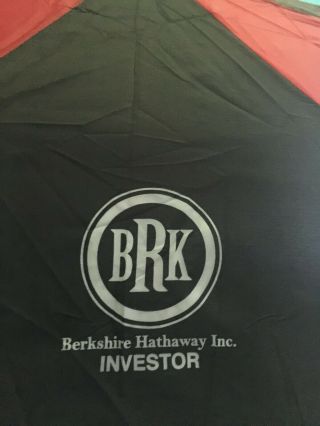 Warren Buffett Berkshire Hathaway Shareholder Umbrella