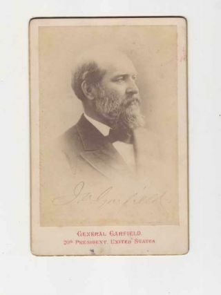General James Garfield,  20th President Of Usa,  Cabinet Photo