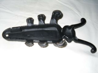 Vintage Cast Iron Fly Beetle Bug Cowboy Boot Shoe Remover Scraper Removal Jack 3