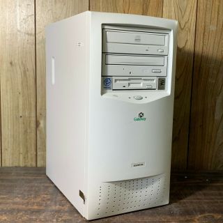 Gateway Micro Atx Essential 400 Vintage Windows 98 Era Computer Celeron Cpu 400