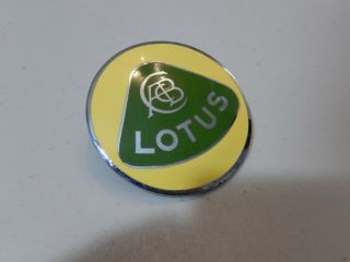 Vintage Lotus Cars Enamel Metal Bonnet Car Badge Hood Auto Emblem