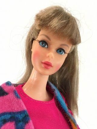 Vintage Mattel Barbie Twist N Turn Summer Sand Blonde Groovin’ Gouchos Tnt 1160