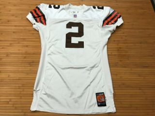 Mens 50 - Vtg 2001 Nfl Cleveland Browns 2 Couch Reebok Sewn Game Jersey