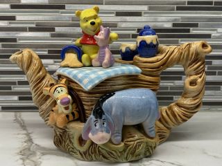 Le Disney Showcase Cardew Winnie The Pooh And Friends Large Teapot Figurine