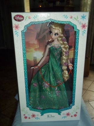 Disney Frozen Elsa Limited Edition 5000 Collector Doll Nib 1057