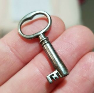 Shiny Little Small Old Antique Vintage Keys Padlock Door Boxes Tiny