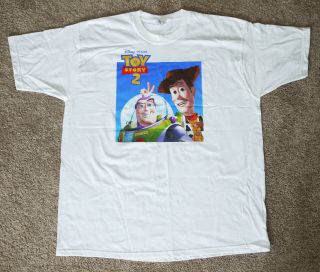 Disney / Pixar Toy Story 2 Cast Member T - Shirt - 1990s - Cotton - Size Xl