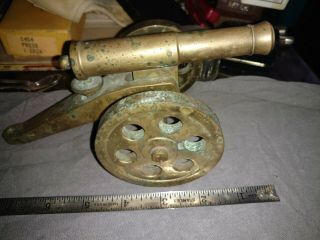 Vintage Brass Cannon Valley Tigard Ore Serial 319 Solid Brass