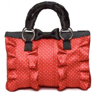 Harveys Disney Couture Minnie Mouse Lola Satchel Seatbelt Bag / Purse Htf