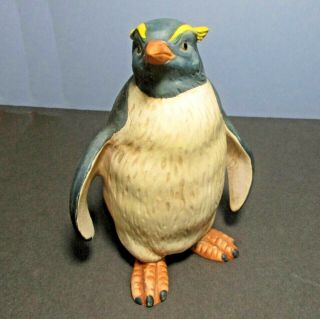 Penguin Figurine Porcelain Figure Marked " Penguin ".  5.  5 " ʱ D2
