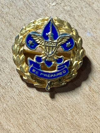 Vintage Boy Scouts Of America Pin Be Prepared Bsa Medal