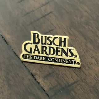 Busch Gardens Tampa “the Dark Continent” Pin