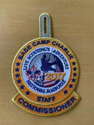 2017 National Jamboree - Base Camp Charlie Commissioner Patch