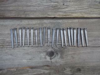 Old Fashioned Cut Nails 2 1/2 ",  65mm,  X 20,  Floorboard Fixings,  Old Stock