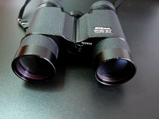 Vintage Nikon 9x30 6.  7 Binoculars w/case SN 942528 (70 3