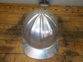 Vintage Fibre Metal Superlite Aluminum Safety Hard Hat Helmet