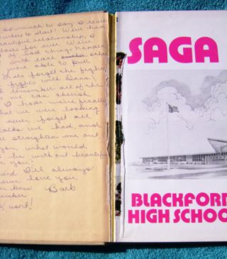 1973 Blackford High School Yearbook San Jose California CA 2