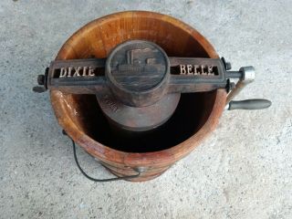 Vintage Dixie Bell Ice Cream Maker