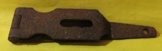 VINTAGE RUSTIC RUSTY Iron Hasps gate latch box door salvage shed 2
