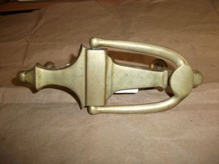 Vintage Solid Brass Door Knocker 2 1/2 