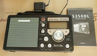 Vintage Grundig S350dl High Sensitivity Portable Am/sw/fm Shortwave Radio