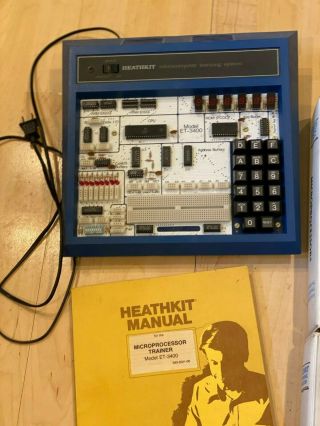 Vintage Heathkit Microcomputer Learning System Et - 3400