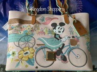 Disney 2020 Epcot Flower & Garden Festival Dooney & Bourke Minnie Tote Bag Purse